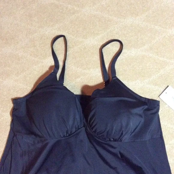 Swimsuits For All NWT Bra-Size Wrap Tankini, 44D - Picture 2 of 8